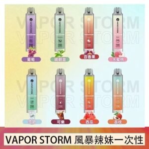 VAPOR STORM風暴辣妹一次性主機充電7500口（5%）